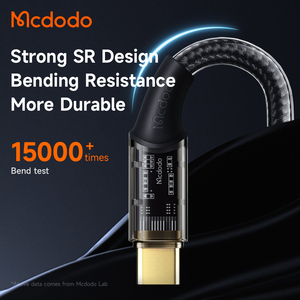Cable de Carga Mcdodo 209 de 1.8m, Supercarga para Teléfonos Samsung, Oppo 6Amp, <span class=keywords><strong>Honor</strong></span> 70 Pro, <span class=keywords><strong>50</strong></span> Pro, 100W - Product Image 6