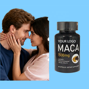 Capsule di Maca OEM per il Potenziamento della Fertilità Maschile, Supporto per la Libido e le Prestazioni Ottimali, Pillola Naturale per il Vigore Maschile - Product Image 3