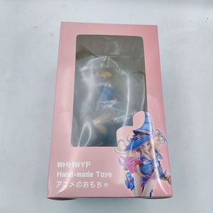 Figurine GK <span class=keywords><strong>Yu</strong></span>-<span class=keywords><strong>Gi</strong></span>-<span class=keywords><strong>Oh</strong></span>! Dark Magician Girl avec visage interchangeable Kuriboh, statue de jeu d'anime, décoration de bureau, objet de collection pour les fans d'anime - Product Image 5