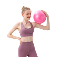 Ballon de yoga antidérapant avancé de 25 cm pour l'entraînement de base, les cours de barre et les exercices de physiothérapie spécialisés