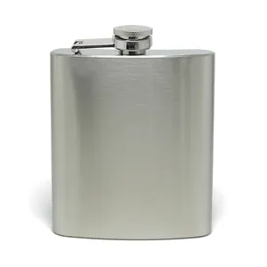 123456789oz Aço Inoxidável Hip Flask Atacado Portátil Chaleira Hip Frasco Personalizado Promocional Metal Viagem Wine Pot Frasco Personalizado