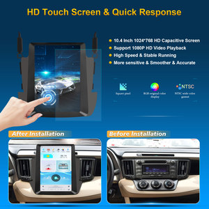 Autoradio Android 10,4 pouces pour TOYOTA RAV4 2013- Écran tactile HD style Tesla avec système de navigation GPS - Product Image 6