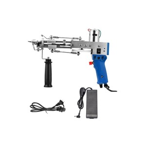 Acquista pistola Tufting Ak-1 con macchina per la produzione di tappeti a pelo tagliato o ad anello colore arancione per tappeto fai da te - Product Image 4