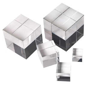 Vente en gros de blocs de <span class=keywords><strong>verre</strong></span> en cristal transparent de 70 mm, blocs de <span class=keywords><strong>verre</strong></span> K9 vierges pour la gravure au laser UV de photos - Product Image 4