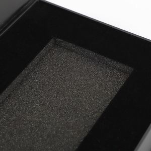 Boîte cadeau magnétique noire de luxe personnalisée, boîtes cadeau en gros avec couvercle magnétique - Product Image 6