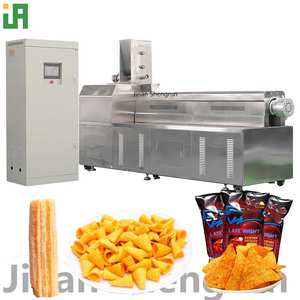 Doble tornillo frito <span class=keywords><strong>Doritos</strong></span> Bugle Snacks que hace la máquina extrusora automática <span class=keywords><strong>Doritos</strong></span> Chips línea de producción - Product Image 2