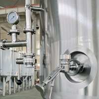 100l 200l 250l 300l 400l 500l 600l 800l 1000l cuve de fermentation de bière conique en acier inoxydable pour brassage de bière