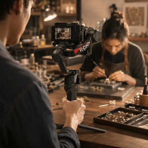 Kit de Soporte para Cámara RS 4 Combo, Estabilizador de Gimbal, Configuración Portátil para Grabación de Video con Cámara y DSLR - Product Image 1