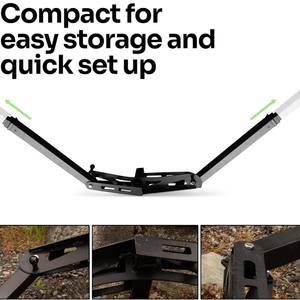 Soporte de Hamaca <span class=keywords><strong>Plegable</strong></span> para <span class=keywords><strong>Remolque</strong></span>, Soporte para Receptor de <span class=keywords><strong>Remolque</strong></span>, Todoterreno, Negro - Product Image 4