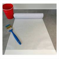 Feutre non tissé aiguilleté absorbant l'eau 150 GSM 25M pour peinture