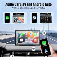 Pabrik OEM Logo Kustom Layar Pintar 9 Inci Wireless CarPlay Android Auto 4K Kamera Depan 1080P Kamera Belakang Lensa Ganda Produsen Dash Cam