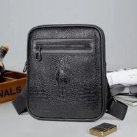 Tas Tangan Pria Desain Merek Berkualitas Tinggi, Kapasitas Besar, Tahan Air, Bahan Kulit PU, Trendi dan Populer 2026, Dompet dan Tas Selempang