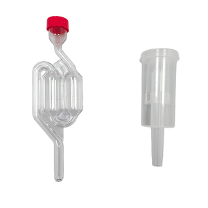 Tappo per Vino e Birra in Plastica Monouso, Strumenti da Bar, Fermentazione Domestica di Vino e Birra, Airlock - Product Image 4