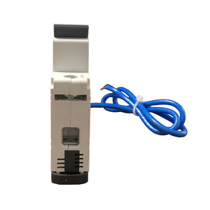 Миниатюрный автоматический выключатель RCBO 1P+N 50А 30мА 100мА 300мА 20А 32А 40А, сертифицированный CE, огнестойкий, с отключающей способностью 6кА - Product Image 4