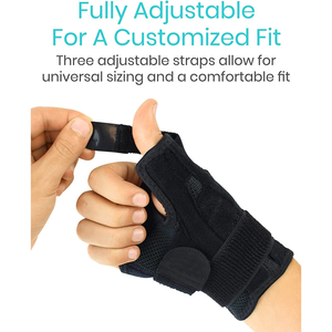 Muñequera para túnel carpiano, soporte para férula, estabilizador para <span class=keywords><strong>aliviar</strong></span> la <span class=keywords><strong>tendinitis</strong></span>, artritis, túnel carpiano, <span class=keywords><strong>dolor</strong></span>, reduce la recuperación, hombres y mujeres - Product Image 5