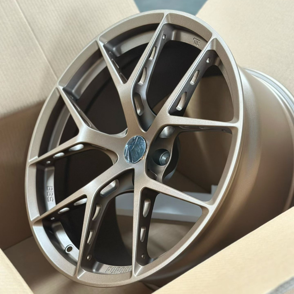 For X Series 19-22 Inch Forged Aluminium Alloy Wheels Gold Multi Spoke ...