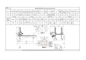 BRTNG09 WSS3PF Borunte Nuevo Manipulador Servo de Tres Ejes para Automatización de Moldeo por Inyección, Alta Precisión, Respuesta Rápida, Diseño Modular - Product Image 3