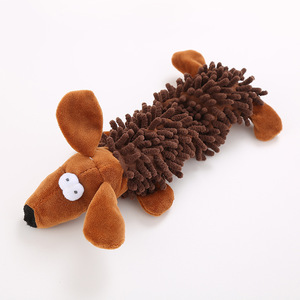 Hot Selling Eco-Friendly Luxury Funny Pet <b>Dog</b> Toys Plush Squeaky Stuffed Animal Shaped Multi-Style Indoor/Outdoor Use Chew Toys - Product Image 4