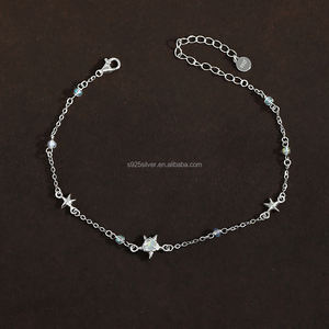 ओपल स्टारफिश ने 925 स्टर्लिंग चांदी महासागर से प्रेरित समायोज्य श्रृंखला के लिए महिलाओं के लिए अच्छा गहने - Product Image 2