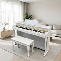 Top Selling 2024 New Upright Digital Piano 88 Keys Hammer Action with 3 Pedals MIDI Keyboard Advanced Sound and Case