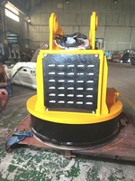 Aimant de levage électromagnétique hydraulique portable SLN 10-15 tonnes pour excavatrice, récupération de ferraille lourde sur chantier de démolition