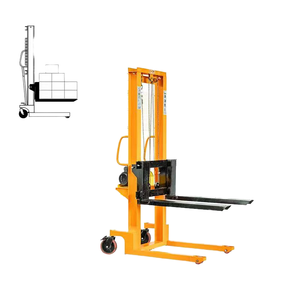 Mini điện xe nâng Walkie với 2000kg Tự tải công suất 1000kg tự tải Stacker giá - Product Image 1