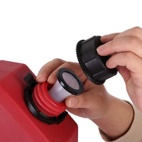 Bidon d'huile en plastique portable de grande capacité (5 gallons) pour véhicules tout-terrain, approvisionnement en eau, stockage de carburant