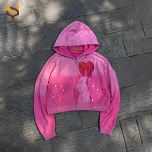 Sudadera con Capucha para Hombre, Personalizada con Impresión DTG, 100% Algodón, Felpa Francesa, Corte Holgado, Lavado Ácido, Efecto Desgastado por el Sol - Product Image 1