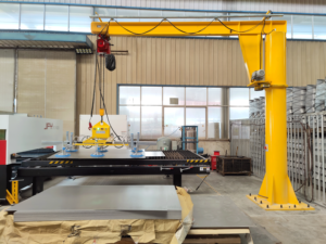 Elevador de láminas al vacío Awovolift para manejo de láminas metálicas para máquina láser carga prensa de control numérico con equipo CNC - Product Image 3