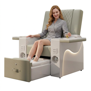 Chaise de pédicure de haute qualité, chaise de massage des ongles, chaise de traitement des cils, chaise de salon pour manucure et pédicure, chaise de spa - Product Image 1