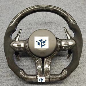 Volante de Fibra de Carbono Original Personalizado para Chasis E, Compatible con BMW E91 E90 E92 E93 E39 E46 E60 E61 <span class=keywords><strong>E65</strong></span> E66 E81 E82 E83 Z4 E89 - Product Image 3