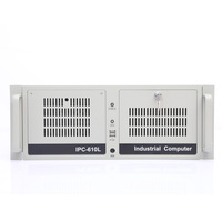 Advantech IPC-610-L Châssis industriel haute performance sans ventilateur Intel I5 16 Go de RAM DDR4 RS232 Linux/Win10 Stockage multiple