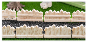 3D กระเบื้องรั้วประตูเล็กทำจากเรซินของเล่นในบ้านสำหรับเด็กประดับสวนในสวนนางฟ้าขนาดเล็กอุปกรณ์ตกแต่งภูมิทัศน์ผู้ผลิต - Product Image 5