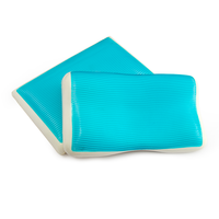 Hautfreundliches Bambusfaser-Gewebe Ergonomisches Design Langsam Rückfedernder Memory-Schaum Verstellbare Unterstützung Orthopädisches Nacken-Halskissen