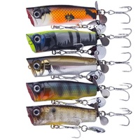 Leurre de surface SNEDA 9cm/23.5g Popper Topwater, leurre de surface Chugger avec cuillère pour la pêche au black-bass, au brochet et en eau salée