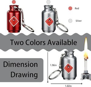 <span class=keywords><strong>Briquet</strong></span> à allumettes permanent, compact et portable, <span class=keywords><strong>briquet</strong></span> porte-clés personnalisé - Product Image 6