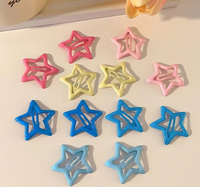 Vente en gros de pinces à cheveux en métal colorées de 3 cm, mini accessoires pour cheveux pour petites filles et femmes, commande en gros disponible