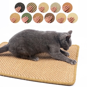Tự Nhiên Sisal Cảm Thấy Mèo Cào Mat Bền Mèo Scratcher Dày Salu Cào Pad Cho Mèo Bảo Vệ Đồ Nội Thất - Product Image 3