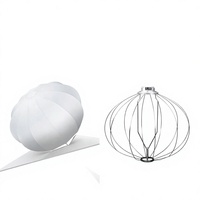 Boîte à lumière sphérique pliable Top Round KQ-65 65cm 26" en forme de boule, diffuseur de flash, monture Bowens, pour studio vidéo