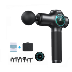 Nuevas tendencias Producto Fuerte Potencia 99 Velocidad Masajeador de músculos corporales eléctrico Pistola de masaje de percusión vibratoria Masajeador corporal - Product Image 3