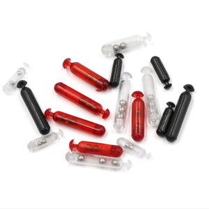 Barres sonores de pêche en plastique de 15 mm, 21 mm, 26 mm, tubes d'insertion à grincements <span class=keywords><strong>pour</strong></span> leurres souples, jigs et appâts de pêche à la mouche - Product Image 4