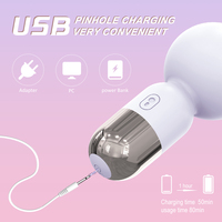 OEM ODM Mini-Zauberstab-Massagegerät AV-Zauberstab-Vibrator Persönliches Massagegerät für Nacken, Schulter, Rücken, Körper, Brustwarzen, Neuartiges Sexspielzeug