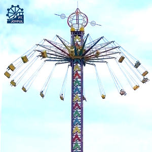 Fabricante de Atracciones para Parques de Diversiones: Torre de Rotación Challenger, Emocionante y Divertida Atracción de Columpio, Sky Flyer Screamer, Torre Voladora - Product Image 4