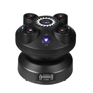Nueva Luz LED Mini Whirlwind Bee Eye para KTV, Salas Privadas, Fiestas en Casa, Ambiente de <span class=keywords><strong>Bar</strong></span>, Luz Láser RGBW para Escenario - Product Image 3