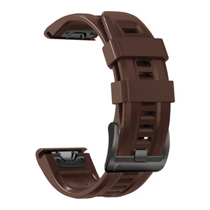 <span class=keywords><strong>Bracelet</strong></span> en silicone <span class=keywords><strong>Quickfit</strong></span> <span class=keywords><strong>22</strong></span> mm 26 mm pour Garmin Tactix 7 Pro AMOLED Delta Bravo <span class=keywords><strong>Bracelet</strong></span> pour montres intelligentes Quatix 7 Pro Respirant - Product Image 5