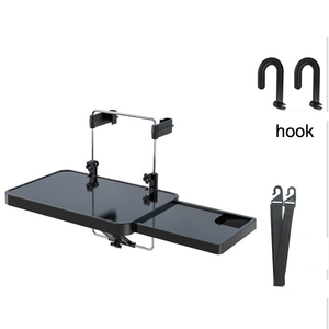 Plateau de table universel noir pour voiture, siège arrière, nourriture, bureau - Product Image 6