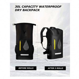 Muestra gratis BSCI Fabricación Venta caliente Deportes al aire libre Gran capacidad Durable Mochila impermeable para kayak Pesca - Product Image 3