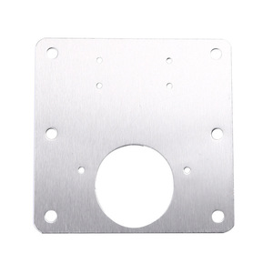 Plaque de réparation de charnière en acier inoxydable au design moderne pour panneaux de porte de meubles de maison ou de bureau, usage quincaillerie - Product Image 5