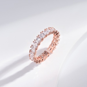 custom plata 925 <b>silver</b> Minimalist Gold plated Amethyst <b>ring</b> Everyday Wear dainty Geometric open <b>adjustable</b> zircon ladies <b>rings</b> - Product Image 5