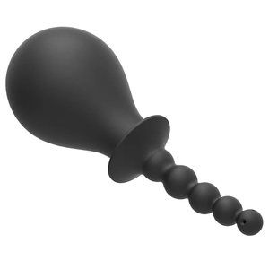 กระบอกฉีดยาซิลิโคนสำหรับทวารหนักทำความสะอาดลำไส้ใหญ่ผู้ชายอุปกรณ์ทำความสะอาดทวารหนักของเล่นทางเพศสำหรับผู้ชาย - Product Image 5